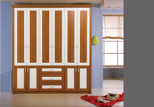 新款整體全鋁衣柜效果圖