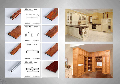 全鋁仿實(shí)木櫥柜衣柜門(mén)板