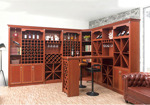 酒吧客廳酒瓶書(shū)籍?dāng)[放全鋁合金多功能酒柜