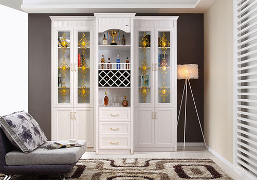 家用小戶(hù)型全鋁合金儲(chǔ)物酒柜