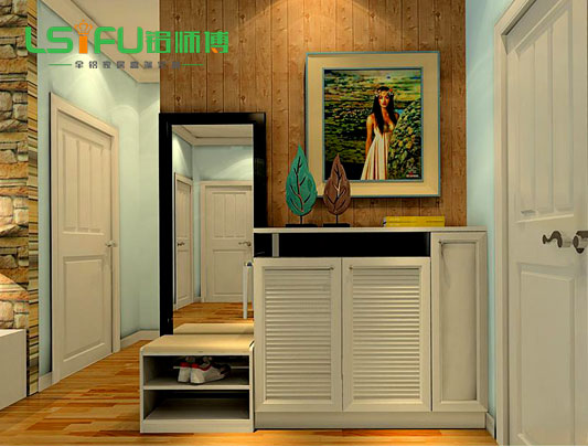 鋁師傅兩開門全鋁鞋柜定制設(shè)計(jì)效果圖