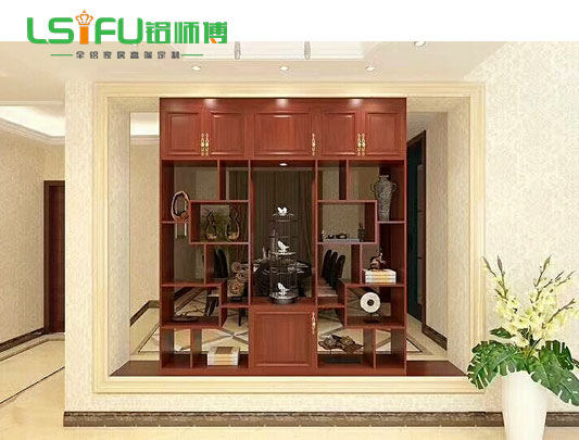 家用全鋁屏風柜裝修效果圖