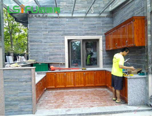 鋁師傅全鋁家具整體櫥柜定制安裝現場實拍圖 鋁師傅全鋁家具整體櫥柜定制安裝現場實拍圖