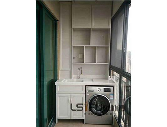 智能全鋁洗衣機浴室柜效果圖 智能全鋁洗衣機浴室柜效果圖