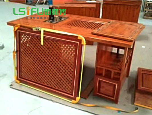 全鋁茶幾網格門板圖片