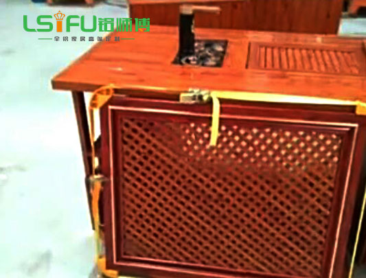 木紋全鋁茶幾圖片