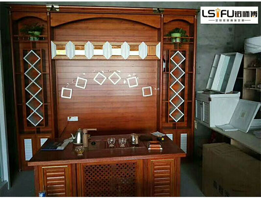 鋁師傅全鋁電視酒柜裝修效果圖