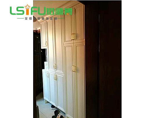 鋁師傅全鋁家具整體白色衣柜裝修效果圖