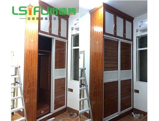 鋁師傅全鋁家居整體移門衣柜圖片