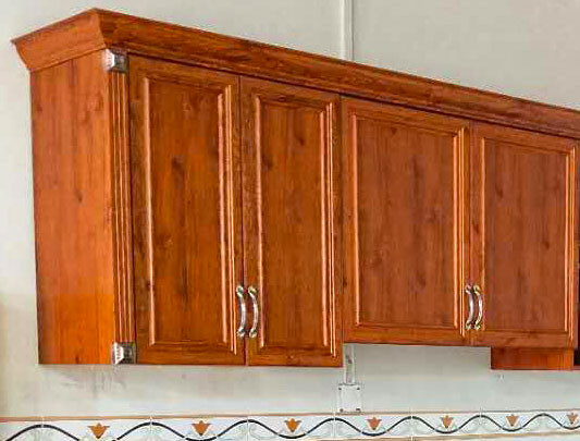 定做整體全鋁櫥柜吊柜不透氣門板圖片