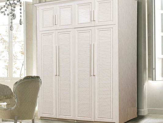 鋁師傅全鋁家居百葉款衣柜圖片