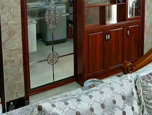 鋁師傅全鋁家具墻邊隔斷屏風柜圖片 鋁師傅全鋁家具墻邊隔斷屏風柜圖片