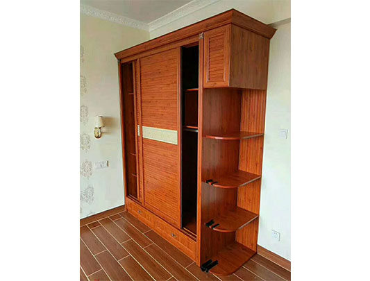 鋁師傅移門木紋全鋁衣柜裝修效果圖 鋁師傅移門木紋全鋁衣柜裝修效果圖