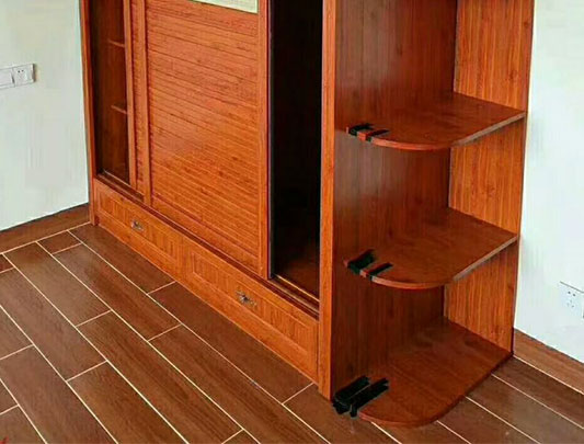 鋁師傅全鋁家具整體移門衣柜效果圖