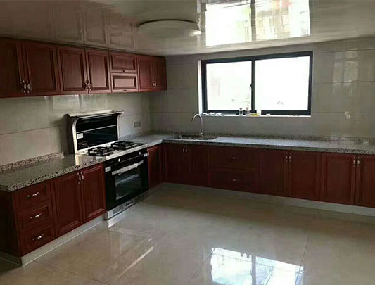 鋁師傅廚房整體全鋁櫥柜裝修效果圖