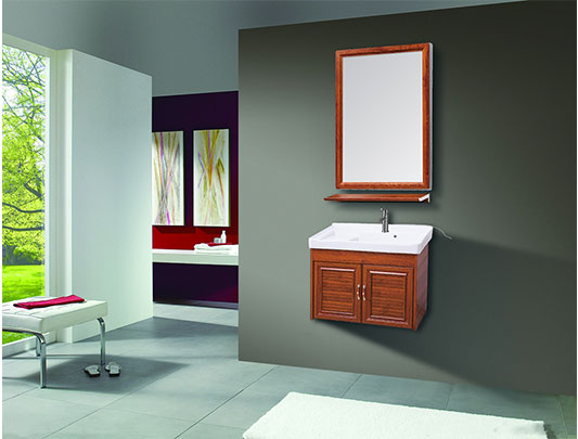 鋁師傅掛式吊式全鋁浴室柜圖片