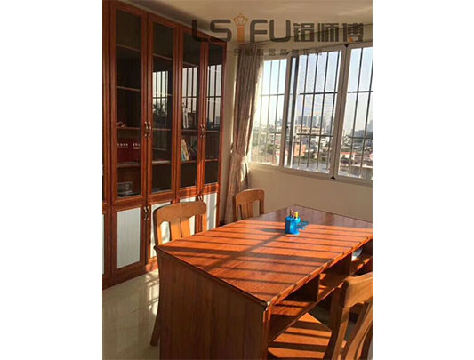 鋁師傅全鋁家居辦公文件桌臺柜裝修效果圖