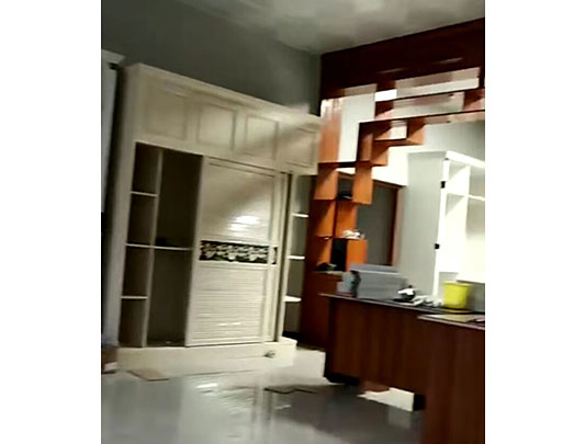 鋁師傅展廳全鋁屏風裝修效果圖