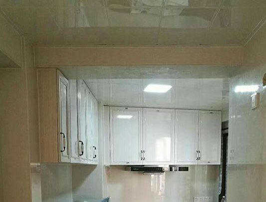 鋁師傅全鋁家居白色整體櫥柜裝修效果圖