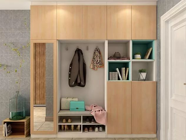 鞋柜這樣裝，一個能抵三