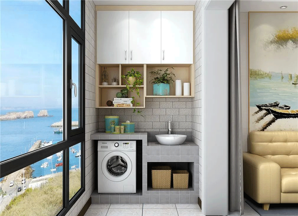 全鋁陽臺柜也可以如此多姿多彩！