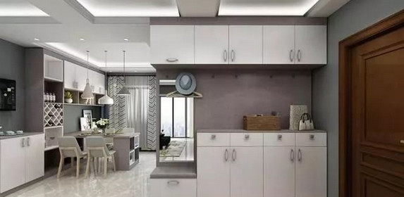 別傻傻買鞋柜了，現(xiàn)在門廳鞋柜流行這樣裝！