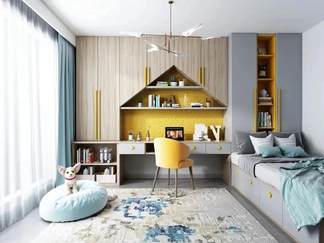 兒童房這樣設計，確實很任性！