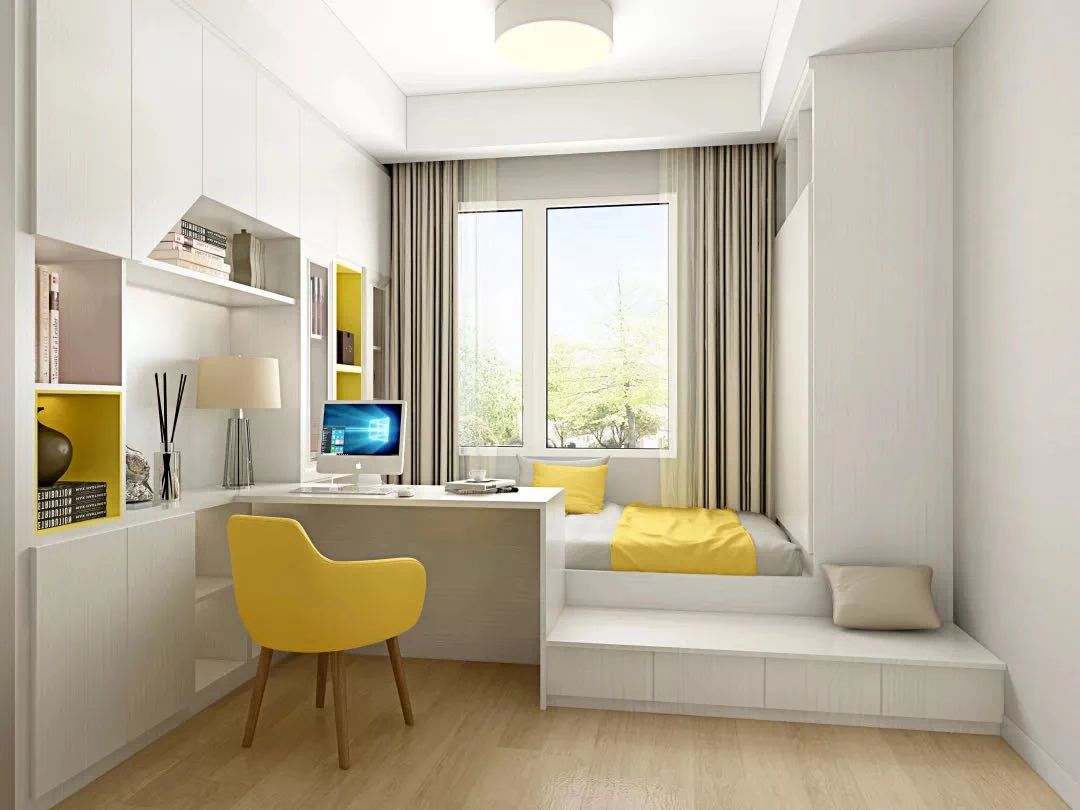 兒童房+書房全鋁家具組合設計，確實很實用！