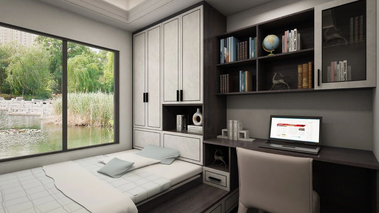 面積小不規則的房間，大家都流行這樣裝！